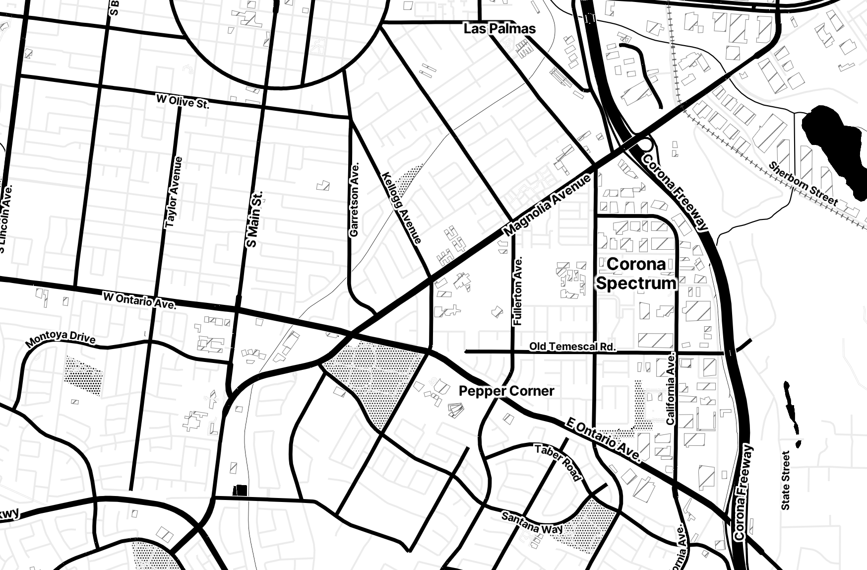 Ketcherside Dental & Orthodontics Location Map in Corona, CA