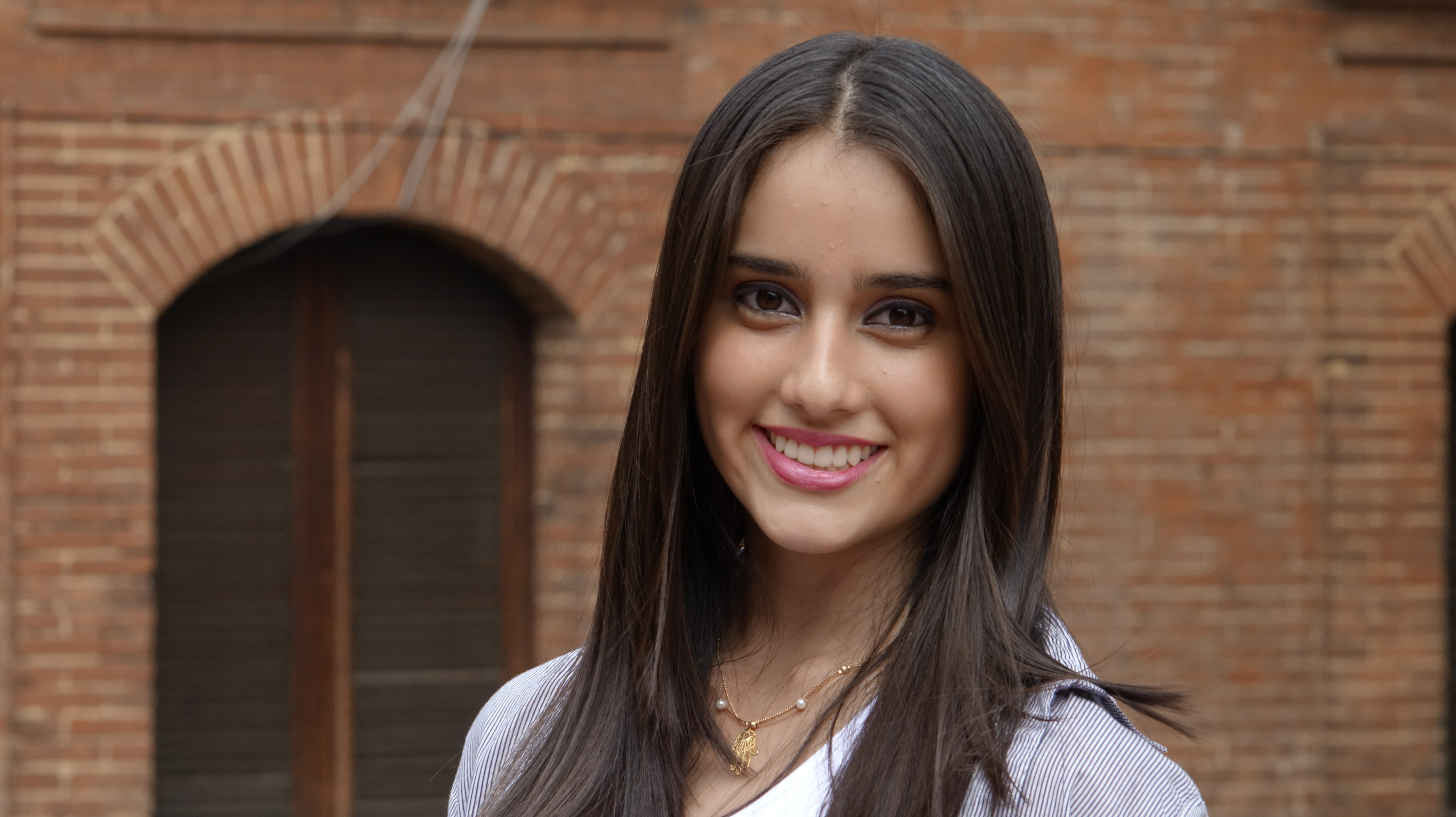 Confident professional smile